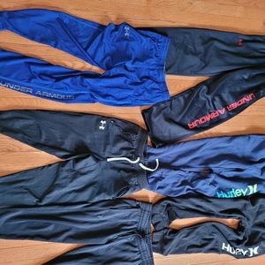 6 Boys Youth Medium Pants Under Armour Hurley
